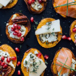 sweet potato crostini - so good you won't even miss the bread!