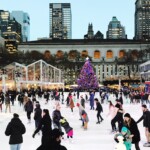 Bryant Park at Christmas, NYC