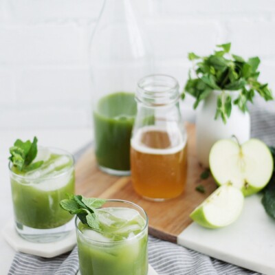 Minty kombucha mocktail_women and alcohol