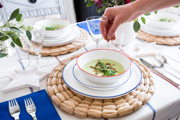 chilled avocado soup