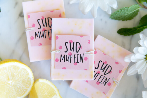 DIY bar soap for valentine's day!