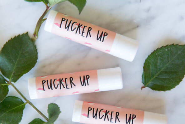 how to make your own chapstick for valentine's day