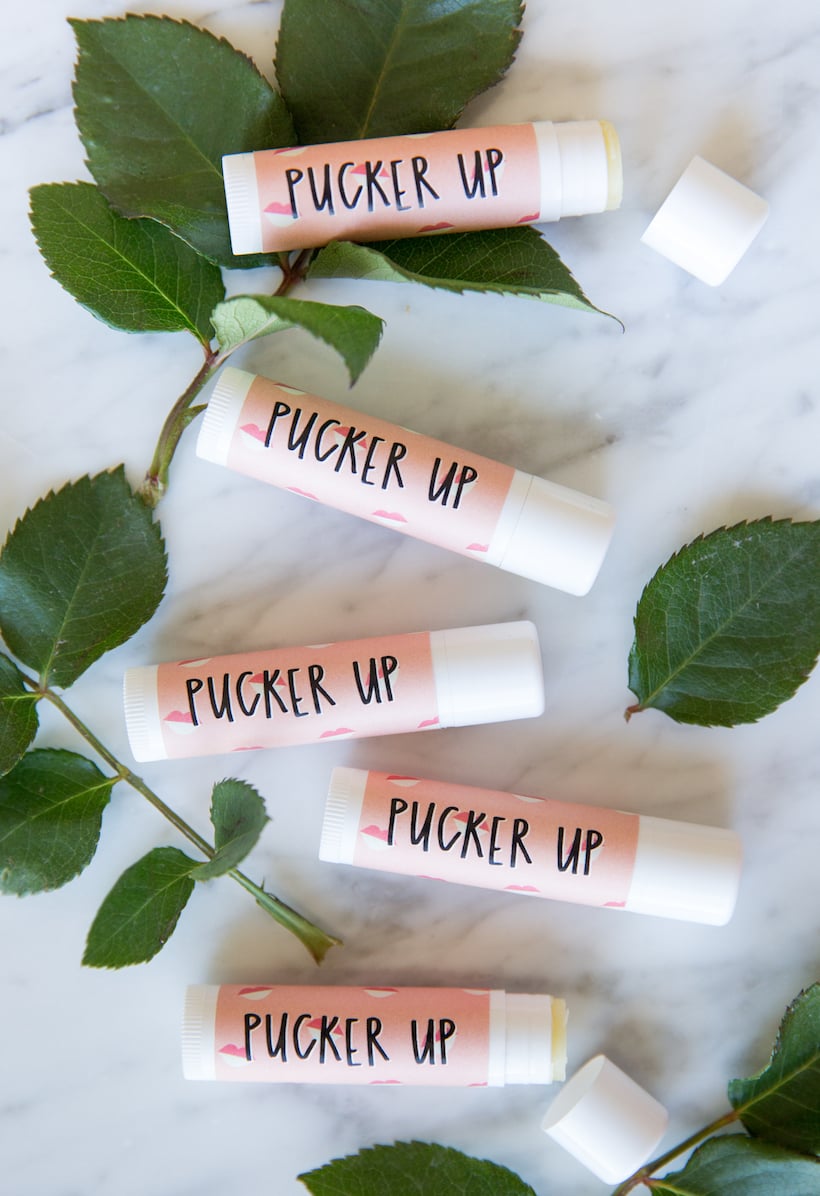 how to make your own chapstick for valentine's day
