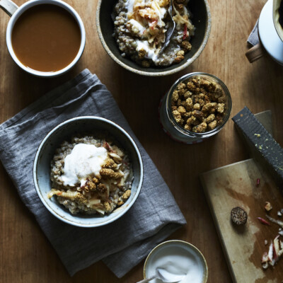 i may just replace my overnight oats obsession with this buckwheat porridge!