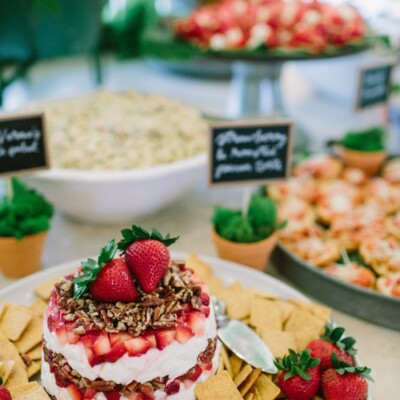 strawberry pecan tarte