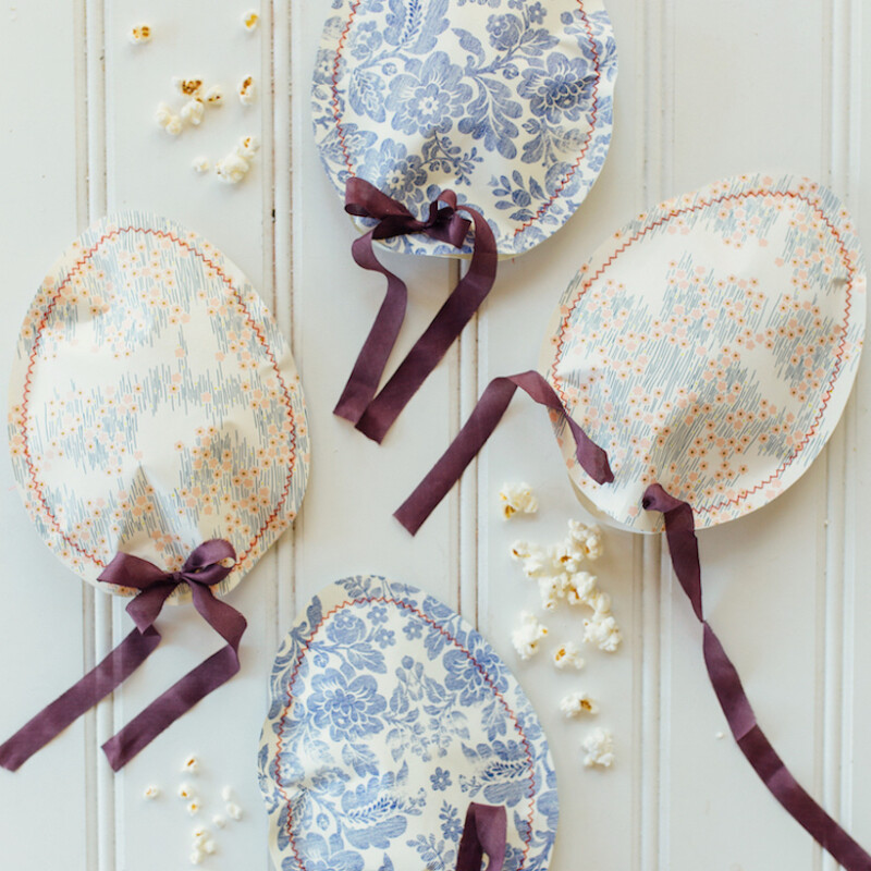 easter egg paper popcorn pouches