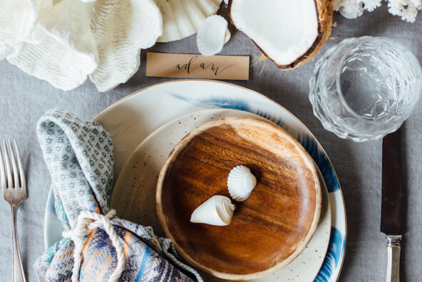 the prettiest summer dinner table