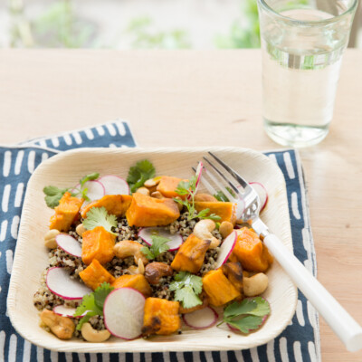 sweet potato quinoa dish recipe from jugo