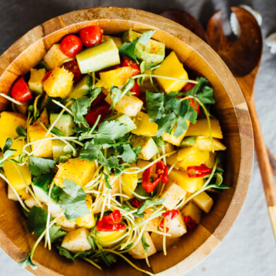 jicama mango chopped salad