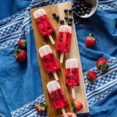 frosé popsicles