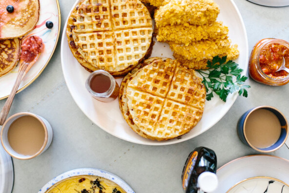 chicken & waffles