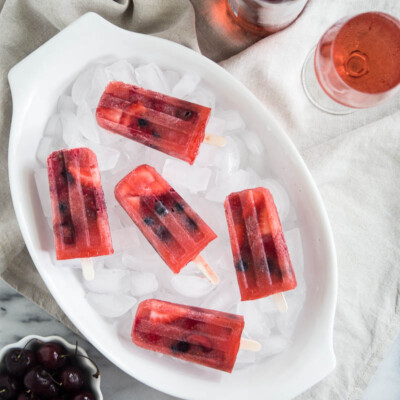 frosé popsicles