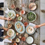 rustic table setting