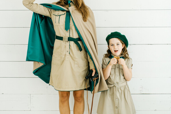DIY Troop Beverly Hills Mom and Me Costume