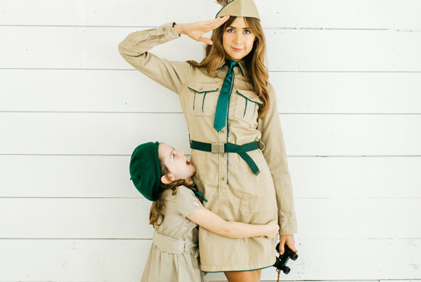 DIY Troop Beverly Hills Mom and Me Costume