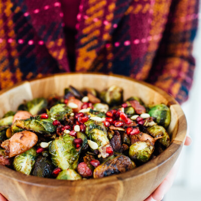 brussel sprouts with radishes & bacon