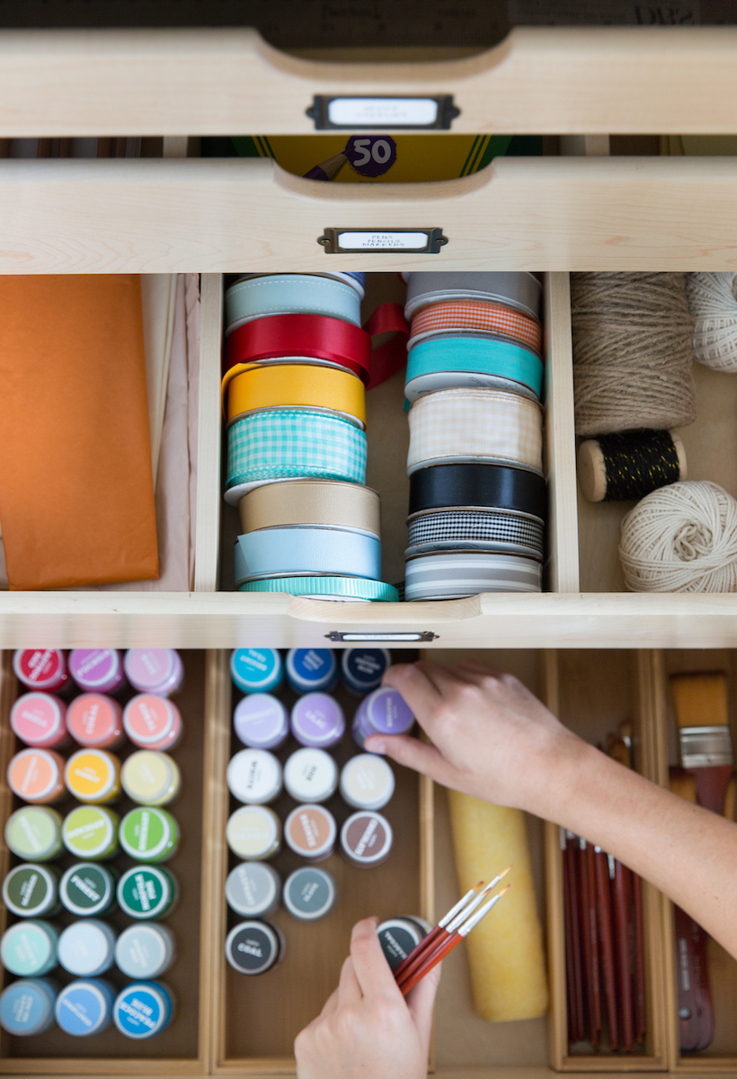 Our New Craft Room is an Organizer's Dream Come True - Camille Styles