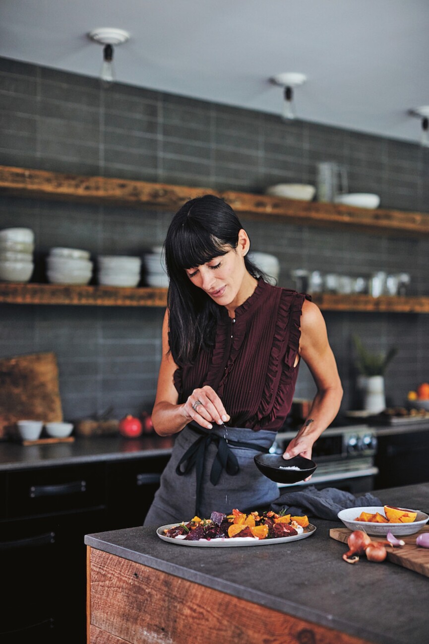 beet and blood orange salad