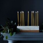 modern menorah