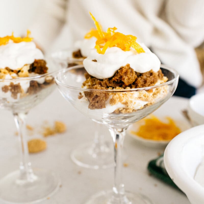 these carrot cake trifles are my favorite twist on our favorite family recipe