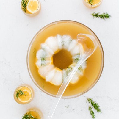 maple bourbon punch