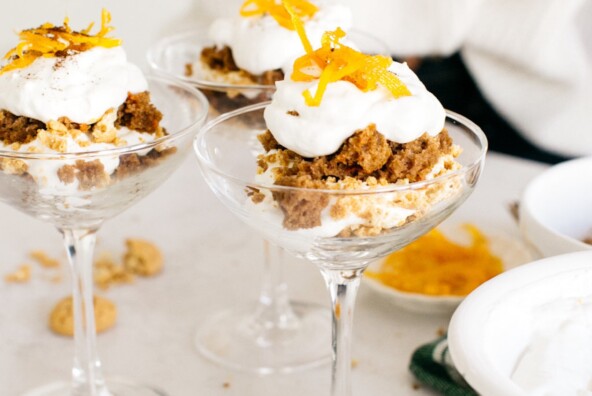 carrot cake trifles
