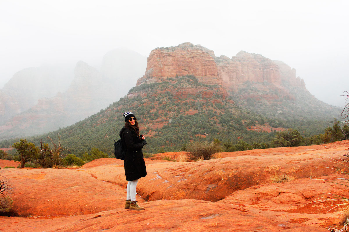 hiking in sedona