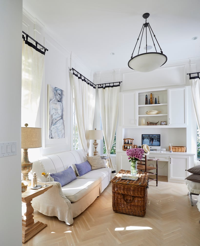 An Artist's Beachy, French-Inspired Home - Camille Styles