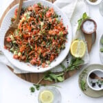 A spring lentil salad | This Brown Kitchen