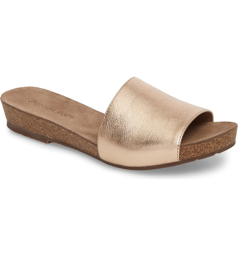 Viveca Slide Sandals by Chocolat Blu