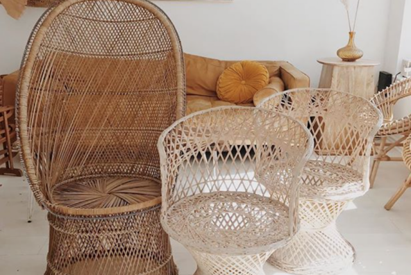 wicker chairs