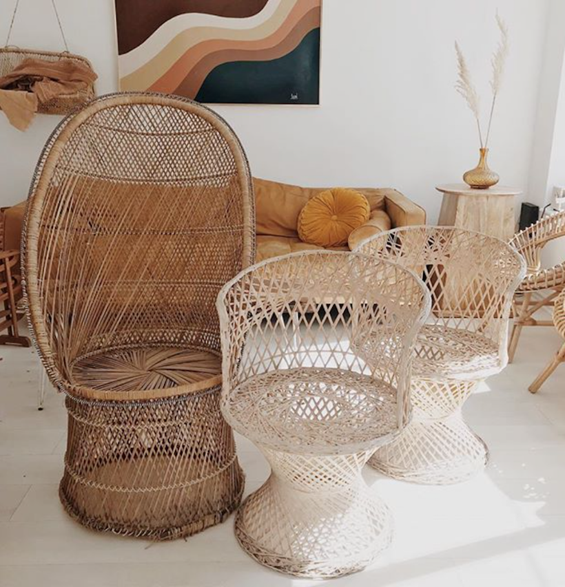 wicker chairs