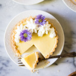 Recipe for Lemon Tarts with Orange Blossom Whipped Cream