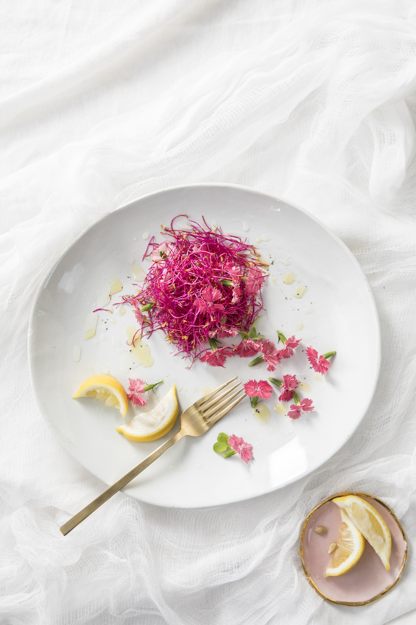 Recipe for a Pink Salad by Libbie Summers