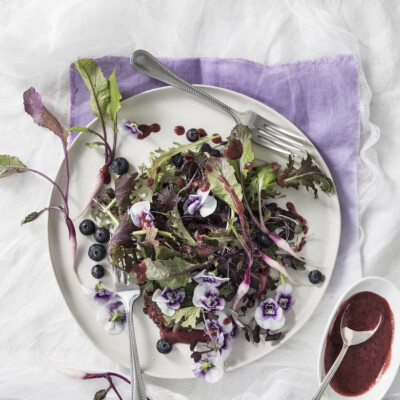 Recipe for a Purple Salad by Libbie Summers