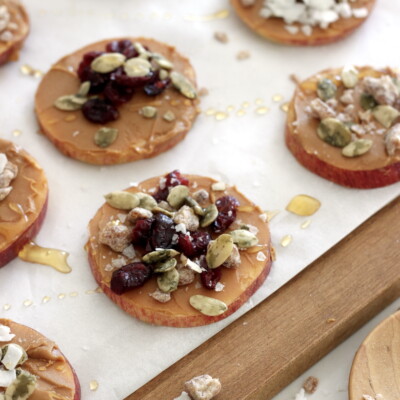 Recipe for DIY Peanut Butter Apple Cookies