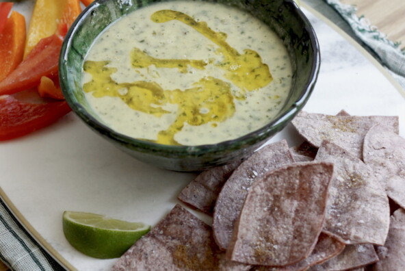 Recipe for Lentil Puree with Cumin Cilantro and Lime