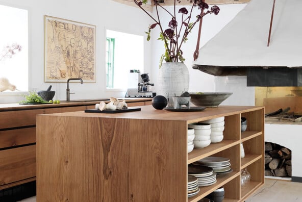 gorgeous modern rustic kitchen