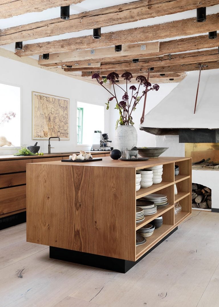 gorgeous modern rustic kitchen