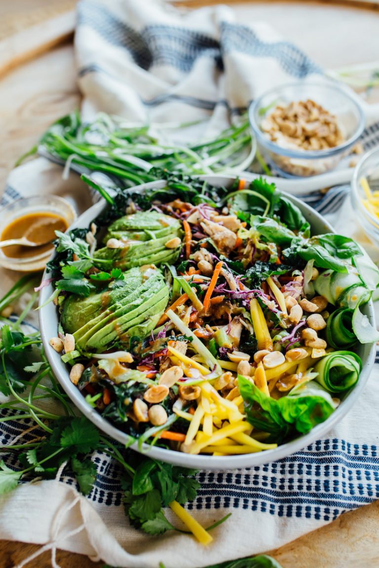 This Thai Chicken Salad Is My Go-To Dinner Recipe This Summer