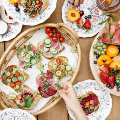 Have a build-your-own avocado toast party!