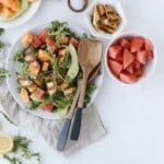 Paneer and Watermelon Salad | This Brown Kitchen