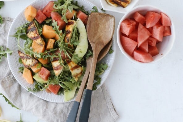 Paneer and Watermelon Salad | This Brown Kitchen