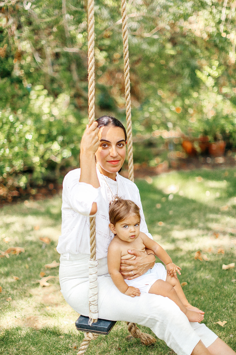 Textile designer Heather Taylor at home in Los Angeles