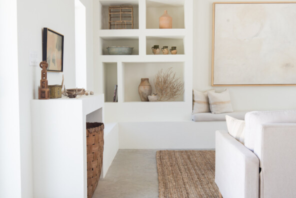 neutral minimalist interiors