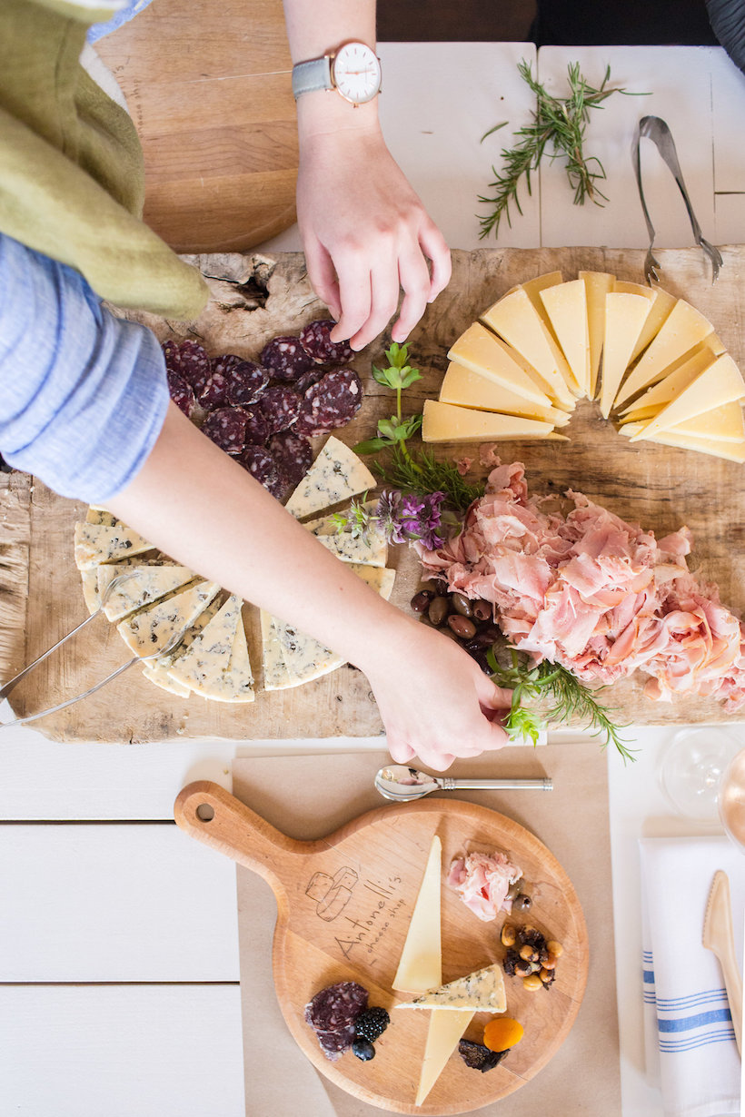 camille styles: how to create the perfect cheese board