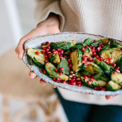 cooked brussels sprouts