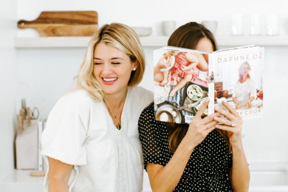 Daphne Oz cooks orecchiette from her new book, The Happy Cook