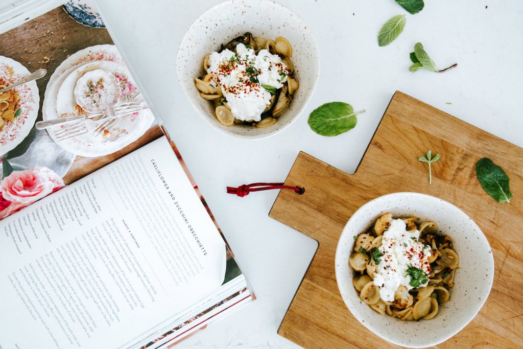 Daphne Oz cooks orecchiette from her new book, The Happy Cook