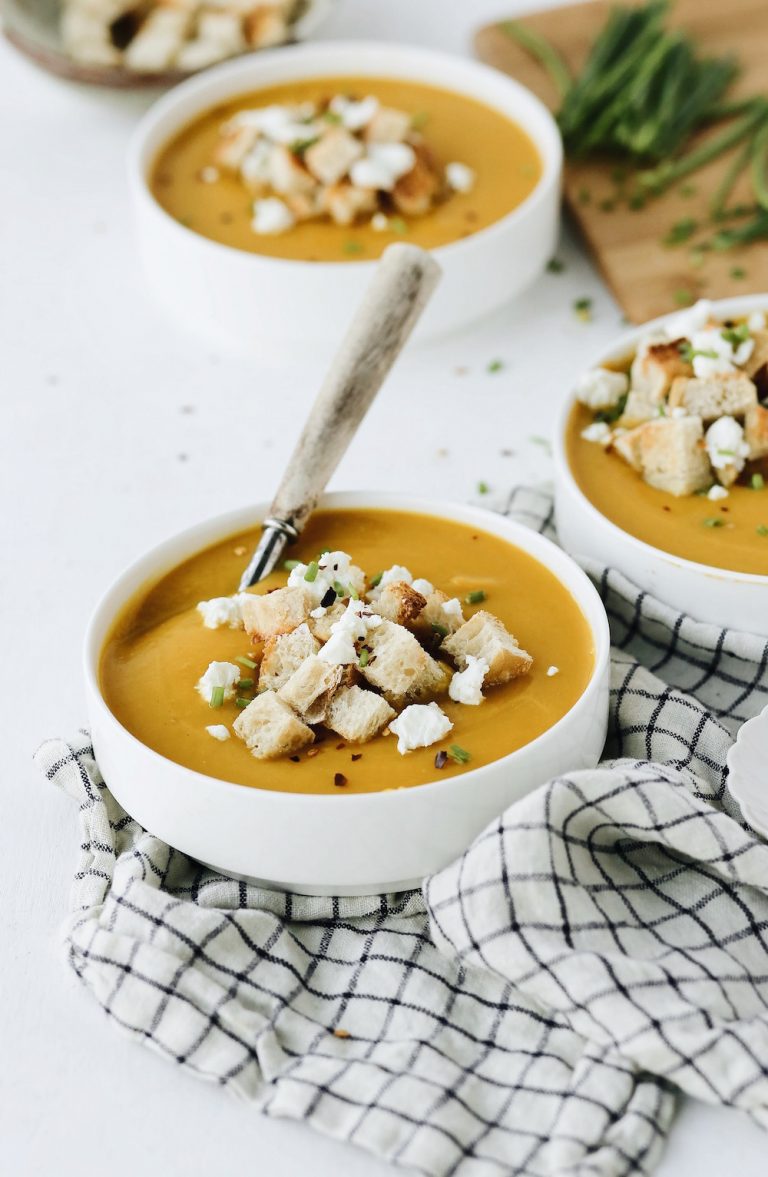 The Curry Butternut Squash Soup We're All Making This Week - Camille Styles